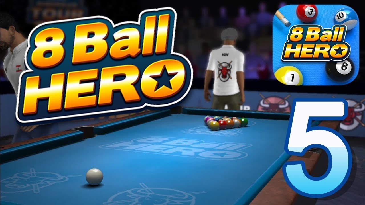 8 Ball Hero - 3 STARS - Gameplay Walkthrough Part 5 - Levels 41 - 50 (iOS) - 