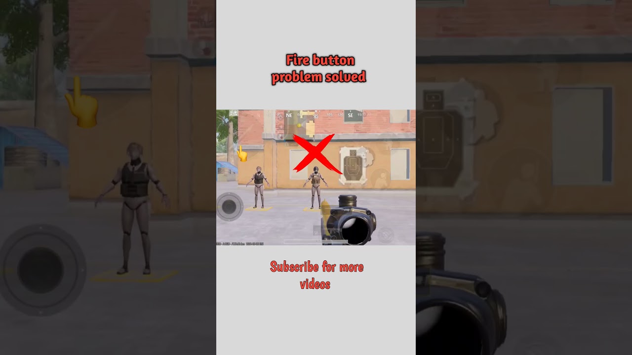 Bgmi fire button problem solved. Pubg fire button problem solved. 