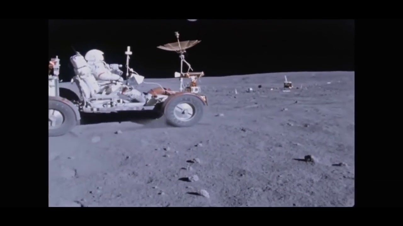 Driving on the moon in a lunar rover.....!!!!!!! - YouTube