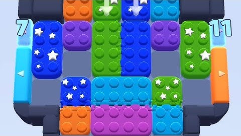 Color Block Jam Level 494 Game Walkthrough Solution