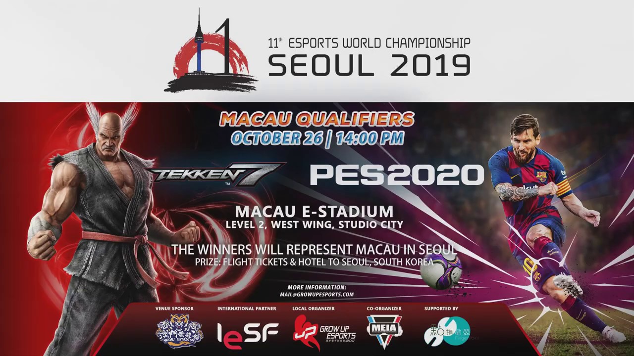 IeSF Macau Qualifiers 2019 - eFootball PES 2020