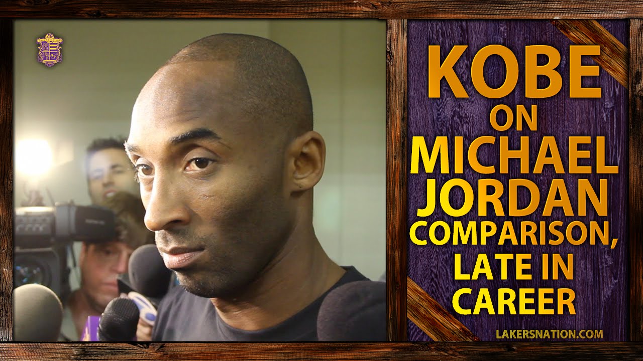 Kobe Bryant On Michael Jordan Comparison, Late In Career