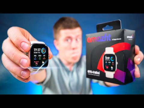 AMAZFIT GTS 4 MINI – Маленькие, но Очень Умные Смарт Часы 2022! GPS, AOD и Встроенные Приложения!