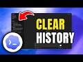 How To Clear Chat History In Codex