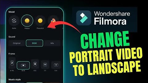 How to Change Portrait Video to Landscape in Filmora 2025?