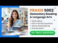 Praxis 5002 Practice Test 2026: 100 Elementary Reading & Language Arts Qs