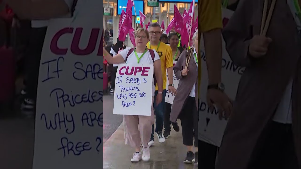 Air Canada Flight Attendants Remain On Strike Defy Back To Work Order
