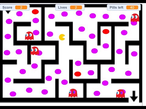 Pacman Game In