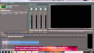 How to export quicktime dnxhd from adobe premiere ?