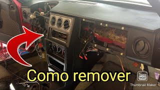 Como remover o tabelie e climatização do Alfa Romeo 33 1.7 16v 140cv 1990