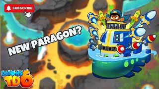 FIRST LOOK AT THE NEW SUB PARAGON IN BTD6!