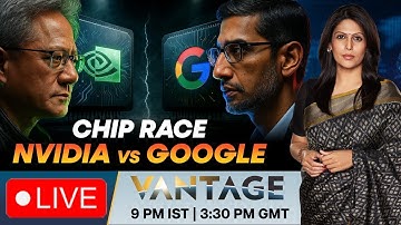 LIVE: Nvidia Stock Crashes as Tech Firms Eye Google