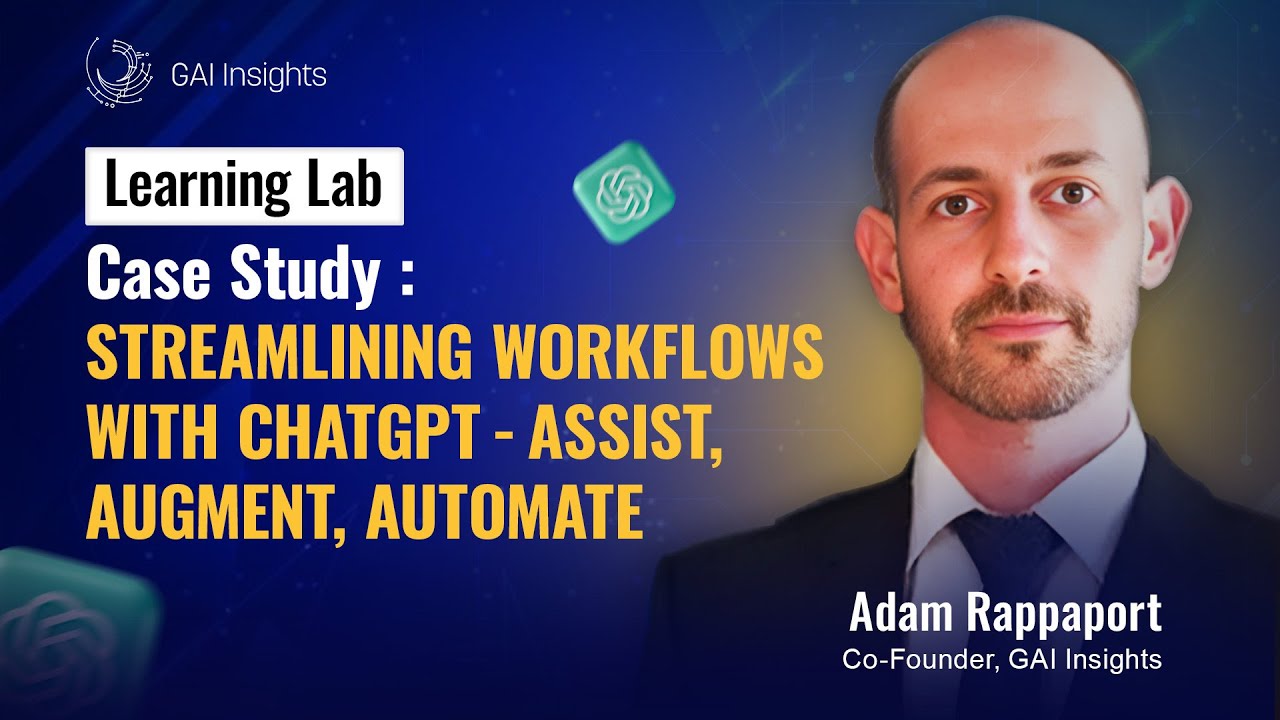 Assist, Augment, Automate: Streamlining Workflows with ChatGPT