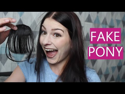 FAKE PONY | Mit eigenen Haaren vs. Extensions