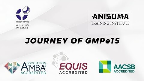 IIM Indore & Anisuma : Journey of General Management Programme for Executives Batch 15