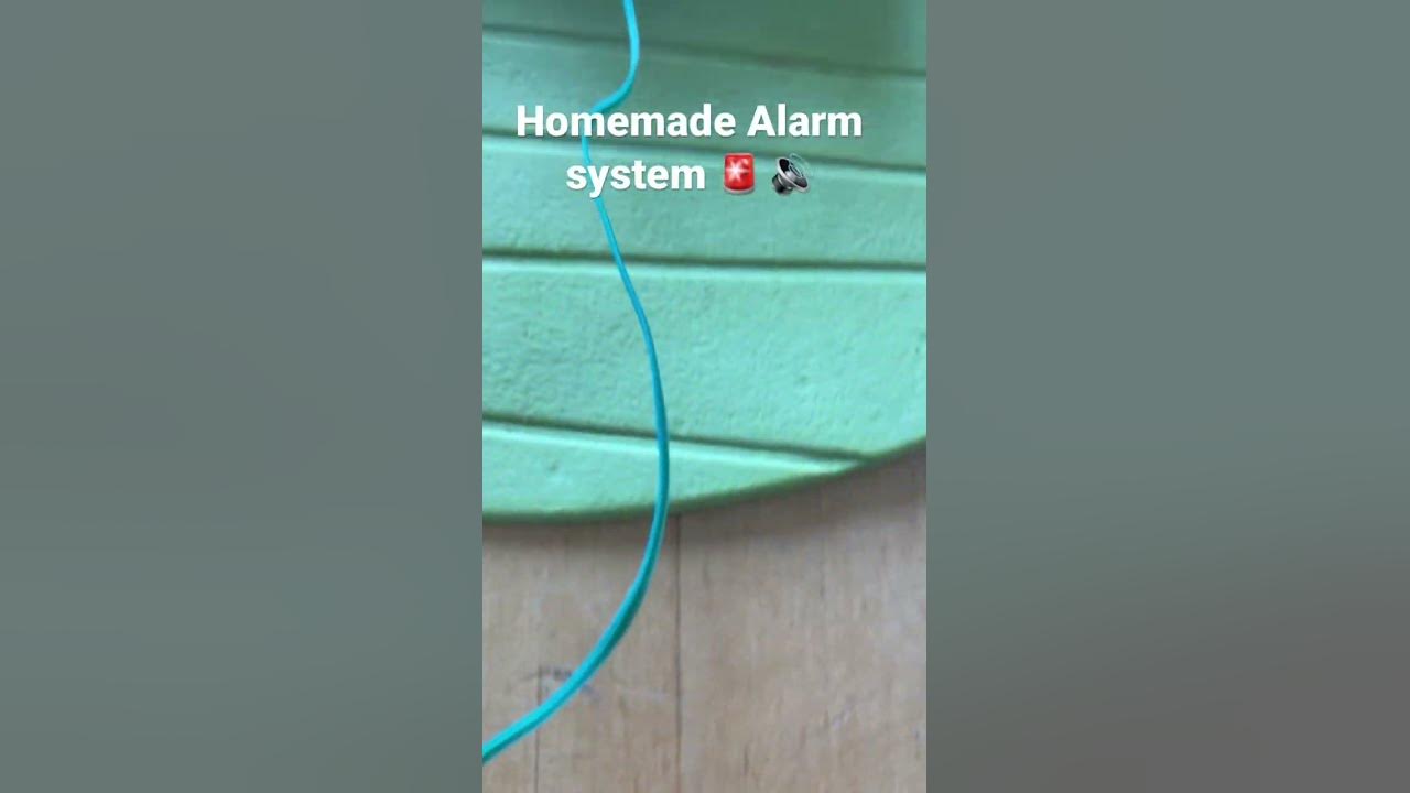 homemade alarm system 🚨 Circuit Diagram