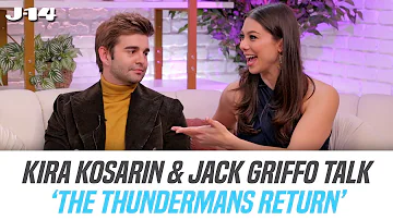 Kira Kosarin and Jack Griffo Talk Starring and Producing 'The Thundermans Return'