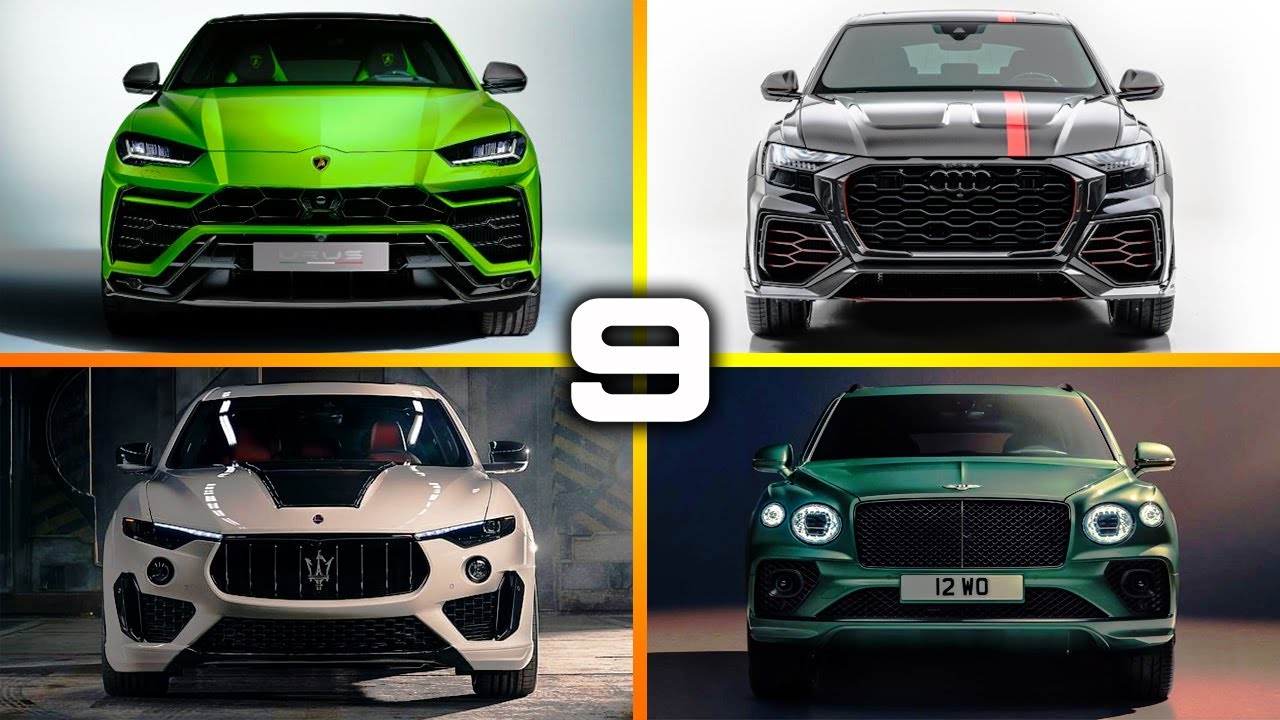 TOP 9 FASTEST SUVs IN THE WORLD 2022 YOU COULDN'T SKIP! YouTube