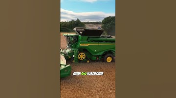 The 2 BIGGEST and MOST POWERFUL combine harvesters in the world