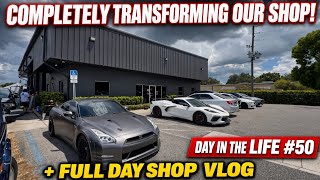 Giving Our Shop a Brand New Modern Look Shop Vlog 050