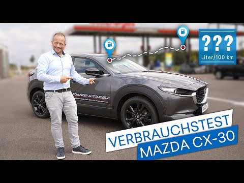 Youtube Verbrauchstest: Mazda CX-30 2024 mit Skyactiv-X 186 PS - Wie effizient ist er? video Mazda