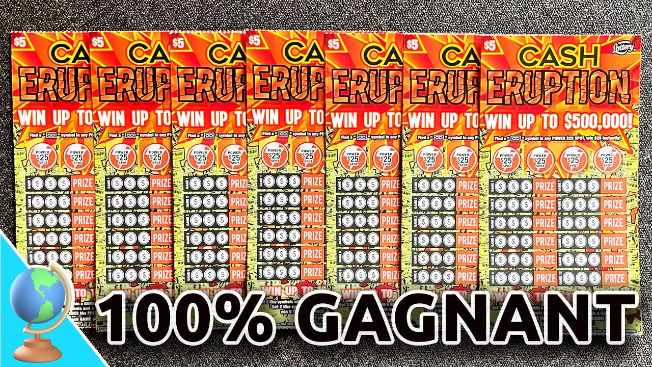 Un Ticket à Gratter 100 gagnant Une Première YouTube