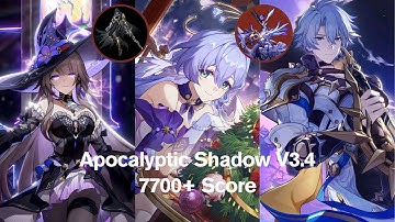 [AS] Apocalyptic Shadow V3.4 Score | The Herta x Phainon | 7700+ Score | Honkai Star Rail