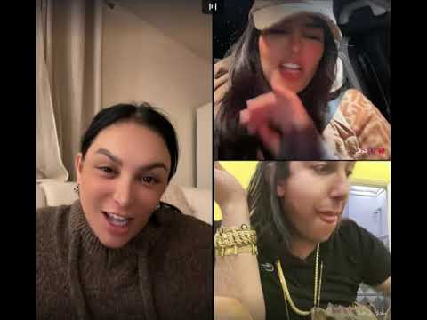 لايف ريبيكا ونجلا وسفيان بوعيط يحتفلو بتأهل الجزائر للربع نهائي 