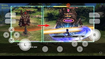 Sword Art Online: Hollow Realization Skyline Edge v71 Emulator Android - Sony Xz2 snap 845 +Setting