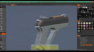 3DCoat Speedsclupting Basic Weapon Concept (Part 005)