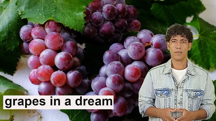 Un grappolo d'uva nei sogni