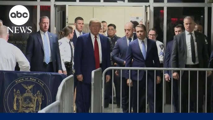 Trump Arrives In Court For Hearing In Hush Money Case