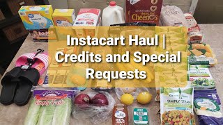 Grocery Haul | Wal-Mart Instacart | Special Requests | Credits | Cost Breakdown by Lydia K. 58 views 3 years ago 5 minutes, 12 seconds