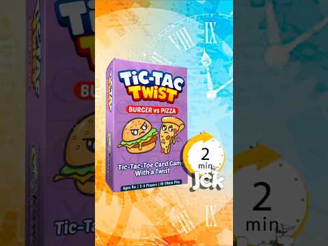 Cómo jugar Tic Tac Twist en 142 segundos [Juego de Mesa / JcK / Kawaii Lab Games]
