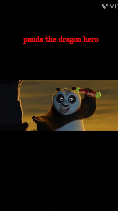 panda the dragon hero 😰#shorts