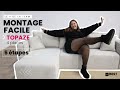 Guide montage facile  votre canap topaze  5 tapes pas  pas