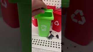 Maybe you guys like it! The cutest trash bin #garbagedisposal #dollartree  #shorts | Legorio vlog