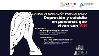 INER-CIENI: Depresión y suicidio en personas que viven con VIH