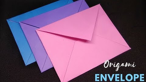 How to Make a Paper Envelope Without Glue | Mini Envelope | Scrapbooking | Craftastic