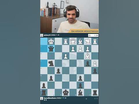 GM Krikor vai pra cima do LENHADOR! 