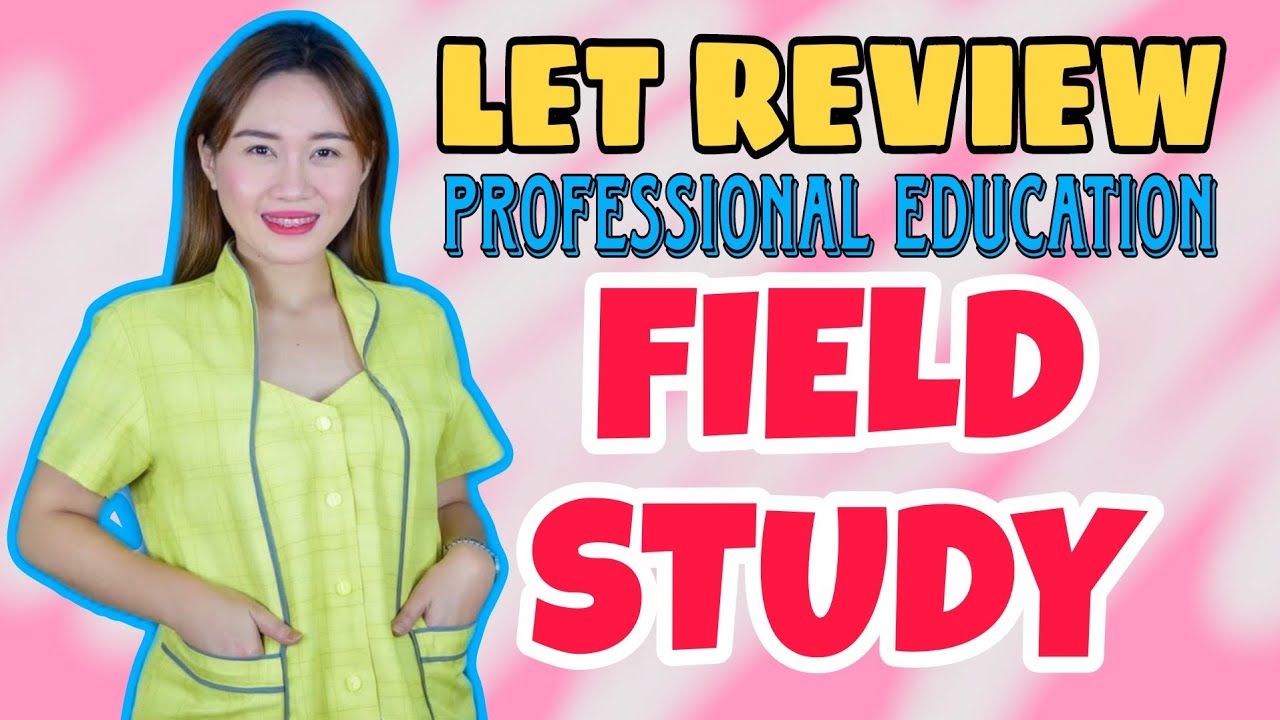 FIELD STUDY LET REVIEW LET RATIO VE NEIL VLOGS YouTube