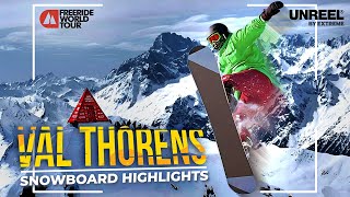 Freeride World Tour 2025 - Val Thorens | Snowboard Highlights