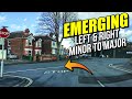 Emerging Left & Right - Minor to Major Road/Driving Lesson UK!