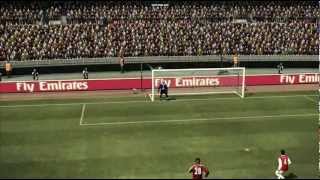 Top 5 Van Persie's goals Pes 2010