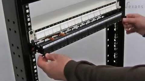Nexans LANmark Sliding Patch Panel