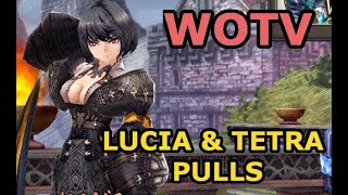 WOTV Lucia and Tetra Sylphid pull attempts | #wotv