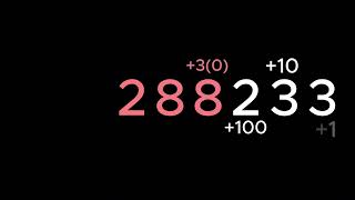 Numbers in Bracket 0 to 100(0) with sounds