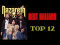 NAZARETH TOP 12 BEST BALLADS