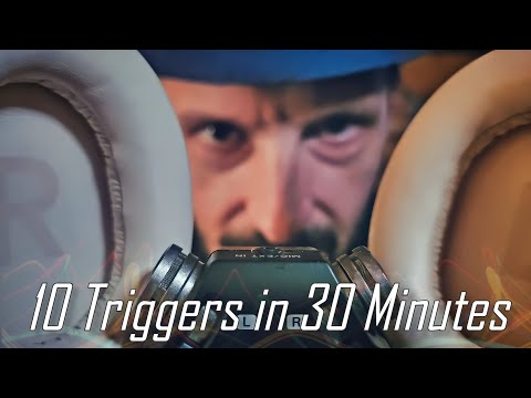 ASMR: 10 Triggers in 30 Minutes