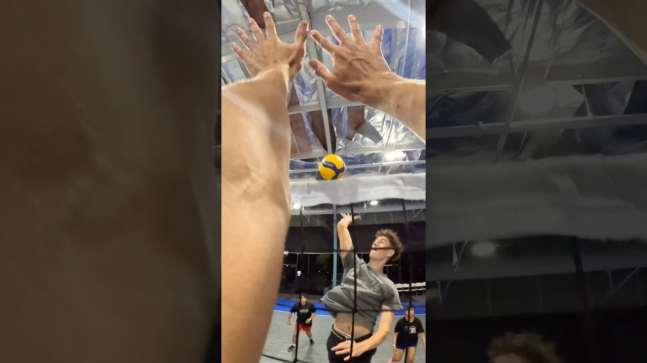 Dominant Block Plays — Volleyball Players Destroying Every Spike 💪🏐
